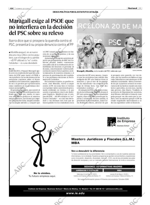 ABC MADRID 21-05-2006 página 21