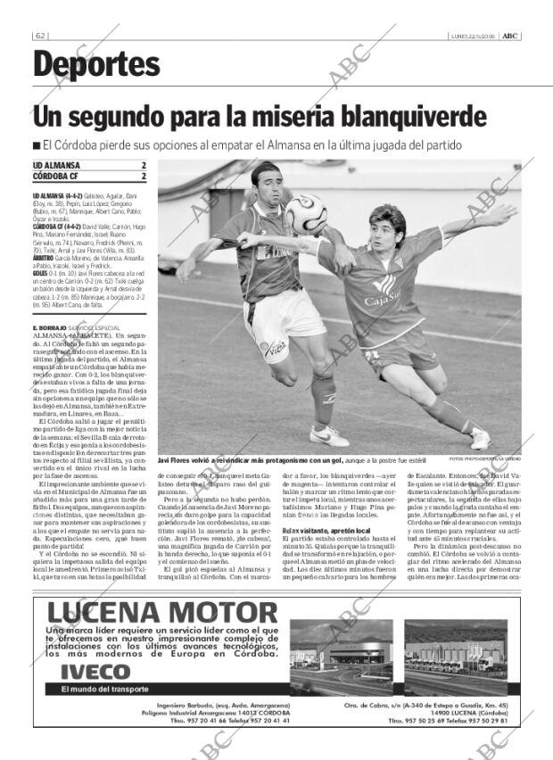 ABC CORDOBA 22-05-2006 página 74
