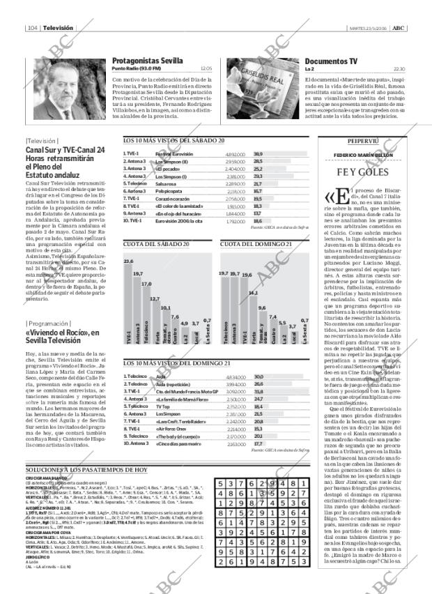ABC SEVILLA 23-05-2006 página 104