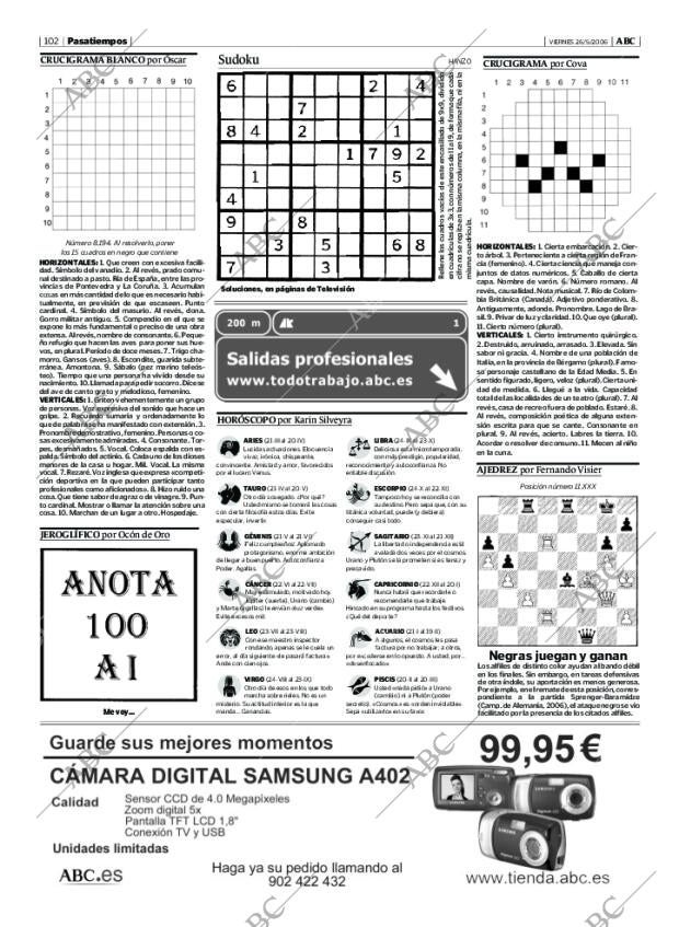 ABC MADRID 26-05-2006 página 102