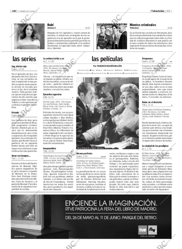 ABC MADRID 26-05-2006 página 105