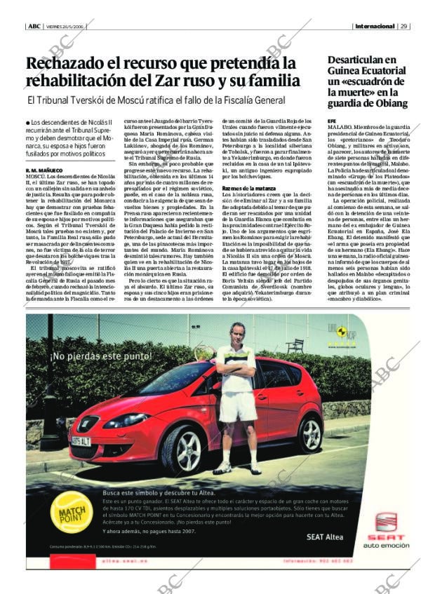 ABC MADRID 26-05-2006 página 29