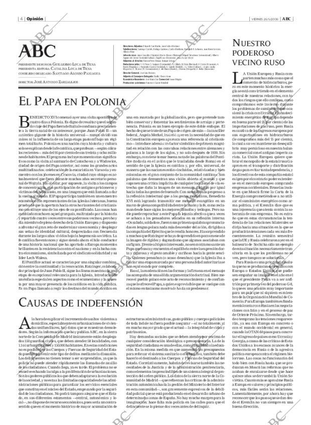 ABC MADRID 26-05-2006 página 4