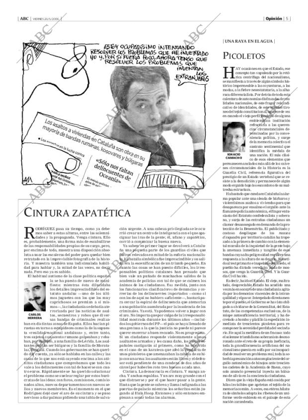 ABC MADRID 26-05-2006 página 5