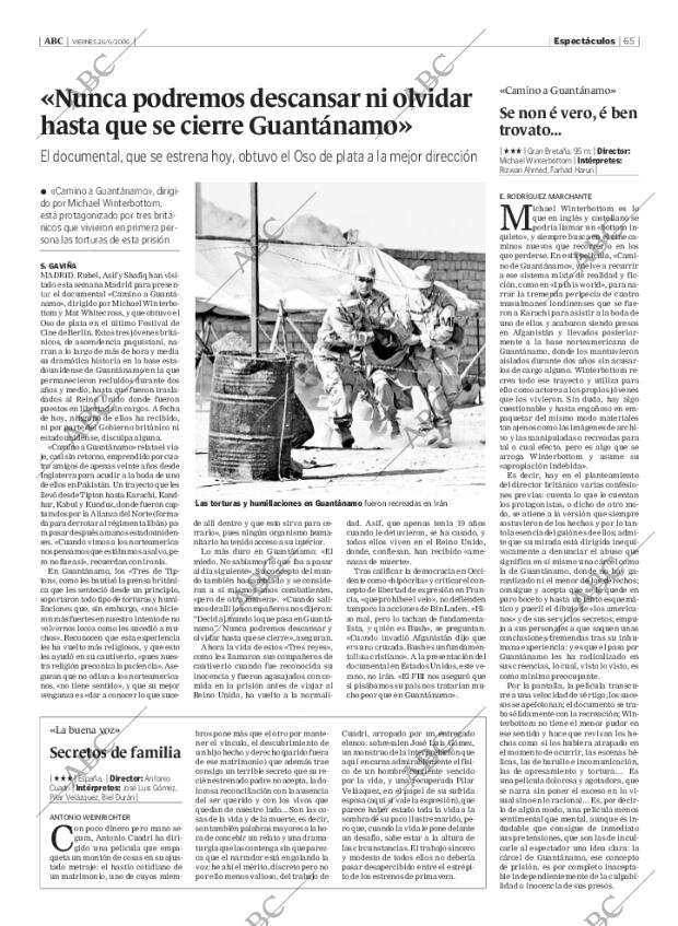 ABC MADRID 26-05-2006 página 65
