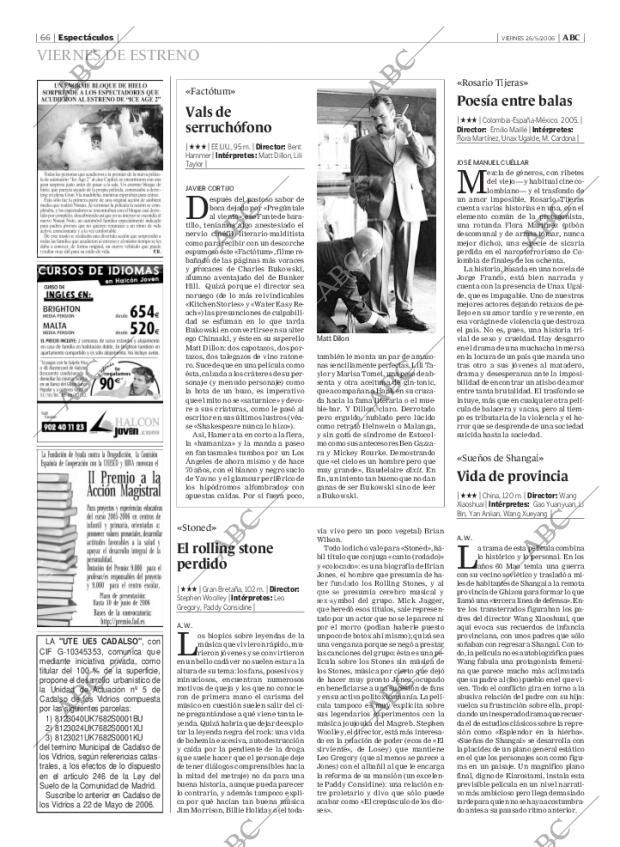 ABC MADRID 26-05-2006 página 66
