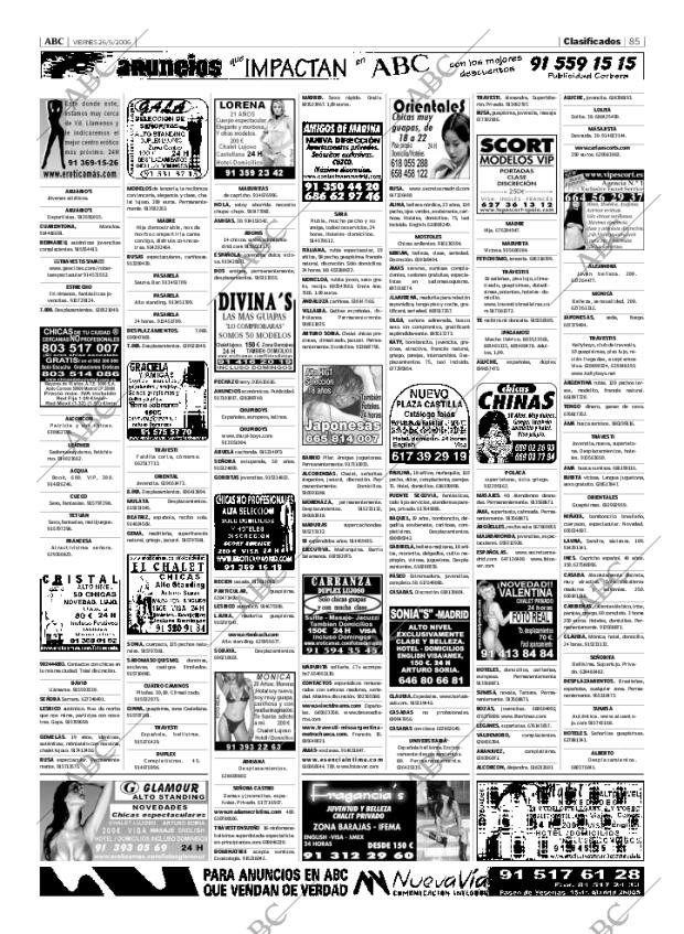 ABC MADRID 26-05-2006 página 85