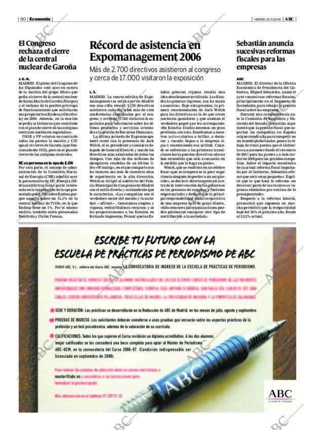 ABC MADRID 26-05-2006 página 90