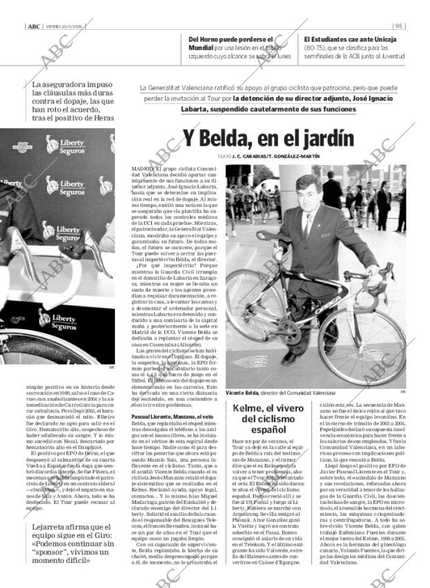 ABC MADRID 26-05-2006 página 95
