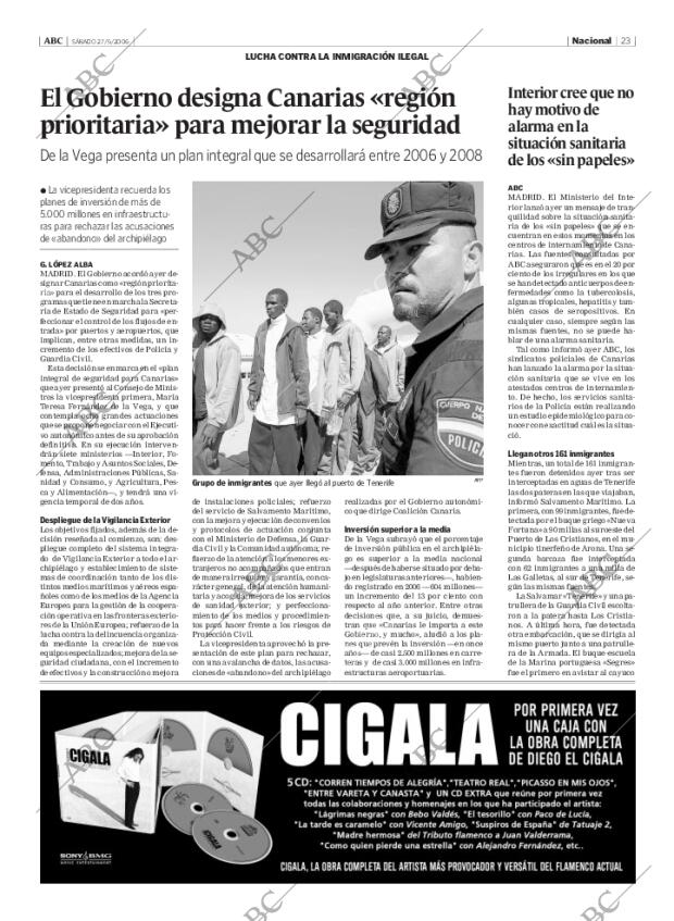 ABC MADRID 27-05-2006 página 23