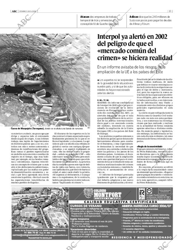 ABC MADRID 28-05-2006 página 13