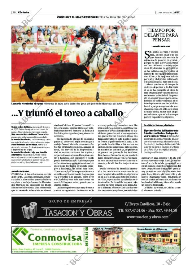 ABC CORDOBA 29-05-2006 página 38