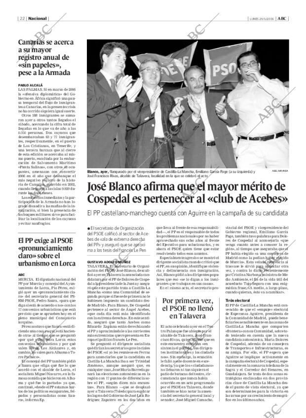 ABC MADRID 29-05-2006 página 22