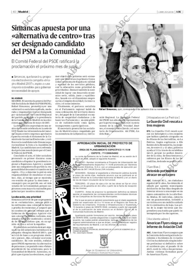 ABC MADRID 29-05-2006 página 40