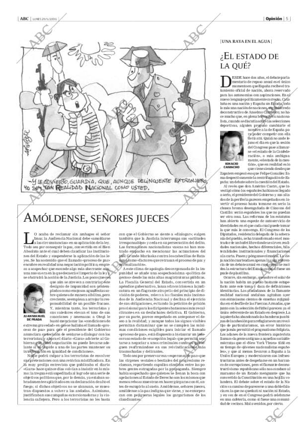 ABC MADRID 29-05-2006 página 5