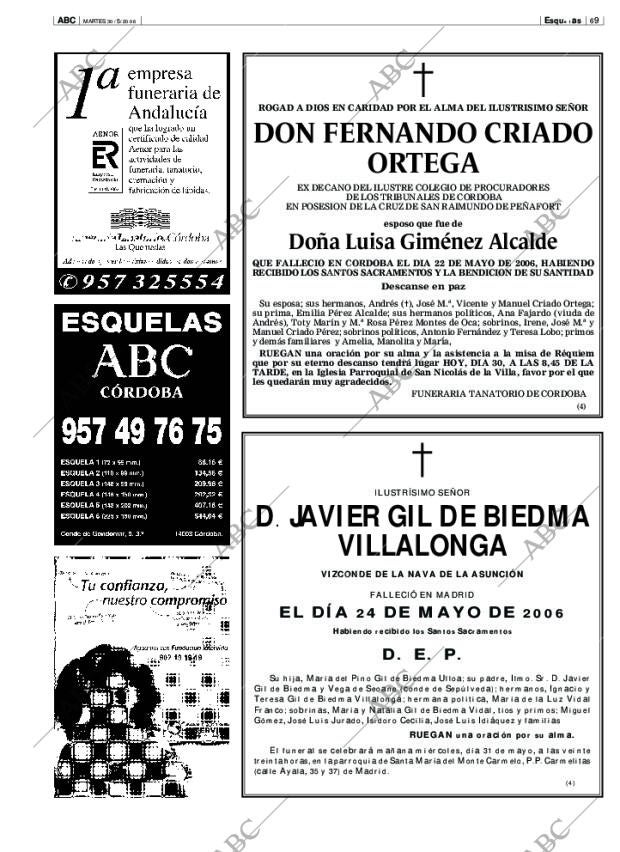 ABC CORDOBA 30-05-2006 página 69