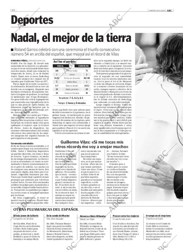 ABC MADRID 30-05-2006 página 94
