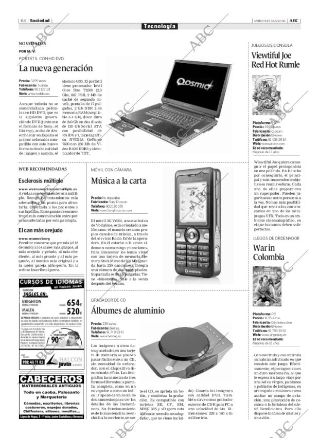 ABC CORDOBA 31-05-2006 página 64