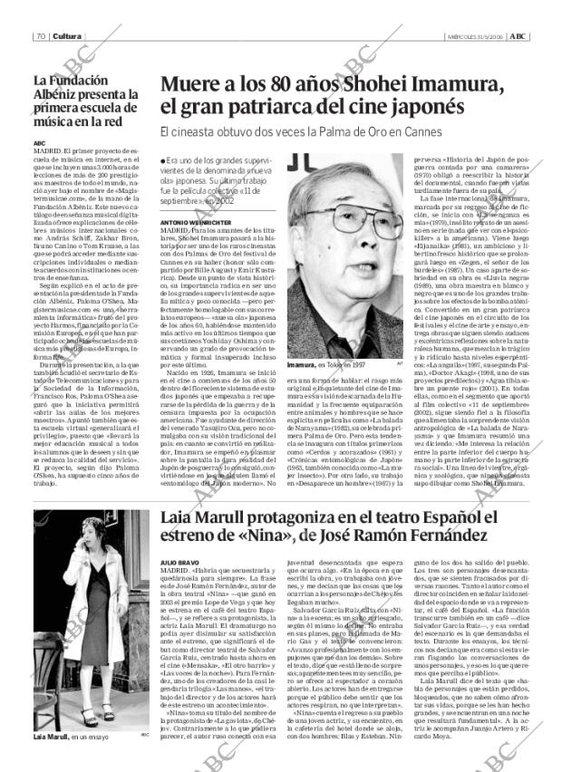 ABC CORDOBA 31-05-2006 página 70