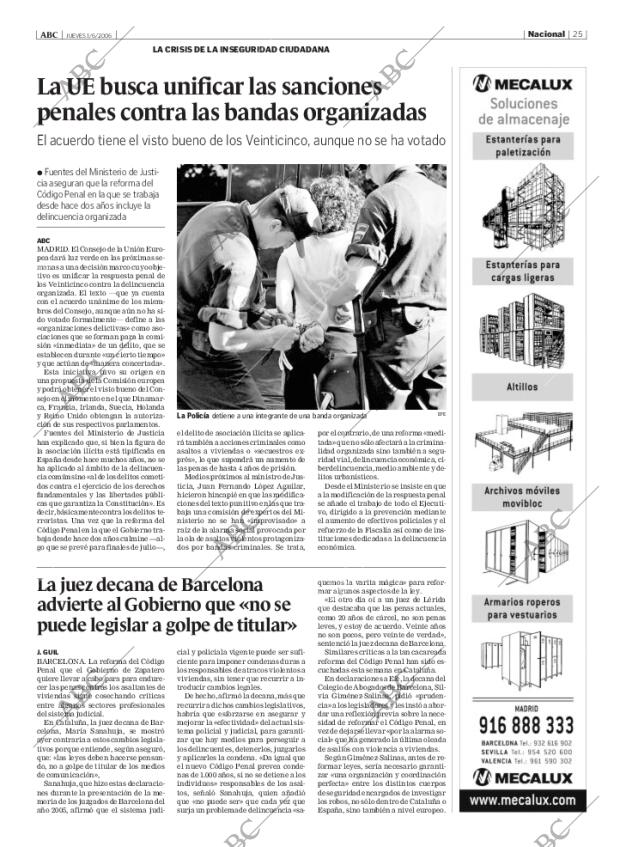 ABC MADRID 01-06-2006 página 25