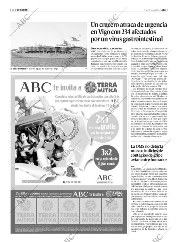 ABC MADRID 01-06-2006 página 56
