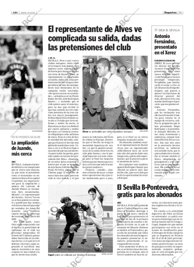 ABC SEVILLA 01-06-2006 página 91
