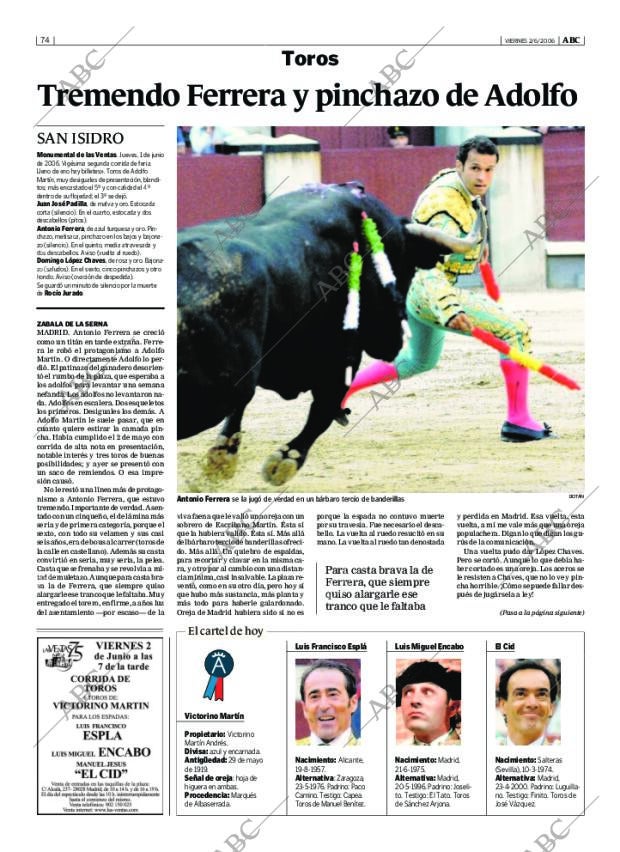 ABC CORDOBA 02-06-2006 página 74
