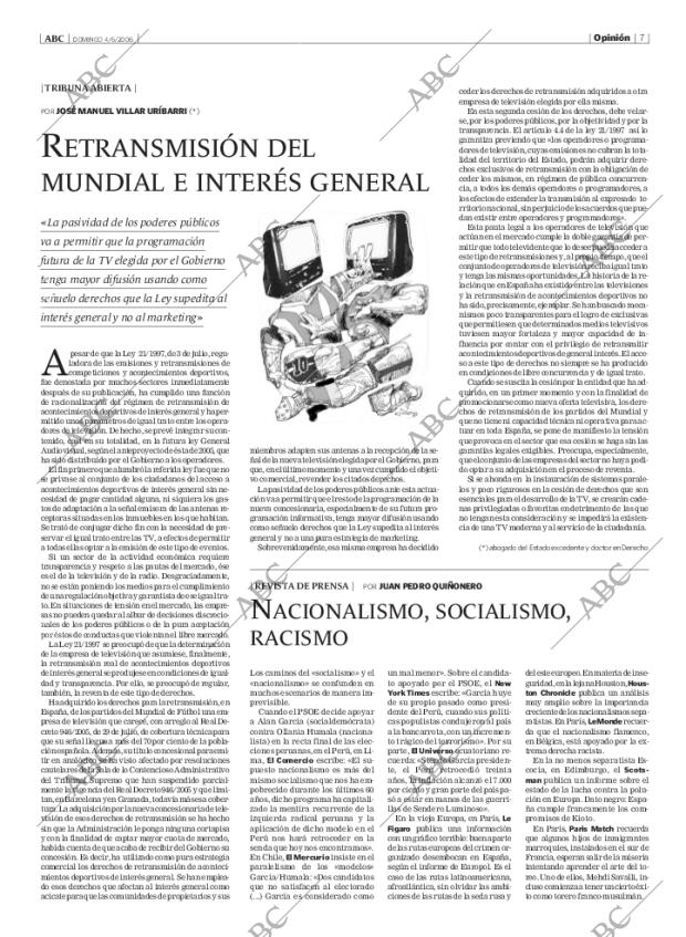 ABC MADRID 04-06-2006 página 7