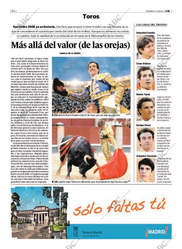 ABC MADRID 04-06-2006 página 84