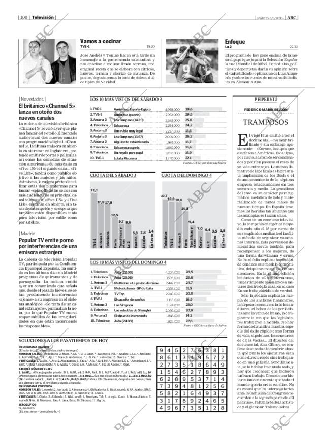 ABC MADRID 06-06-2006 página 108