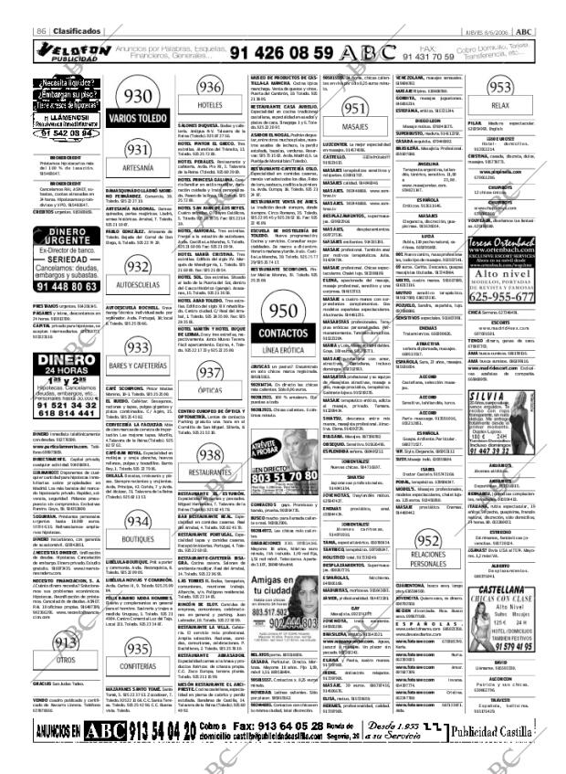 ABC MADRID 08-06-2006 página 86