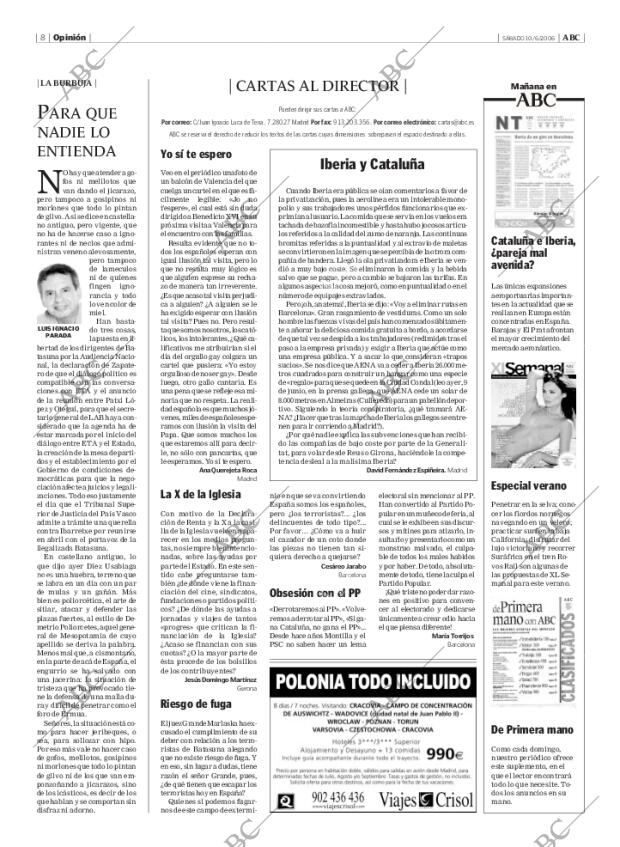 ABC MADRID 10-06-2006 página 8