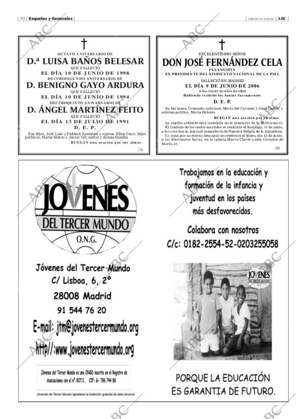 ABC MADRID 10-06-2006 página 88
