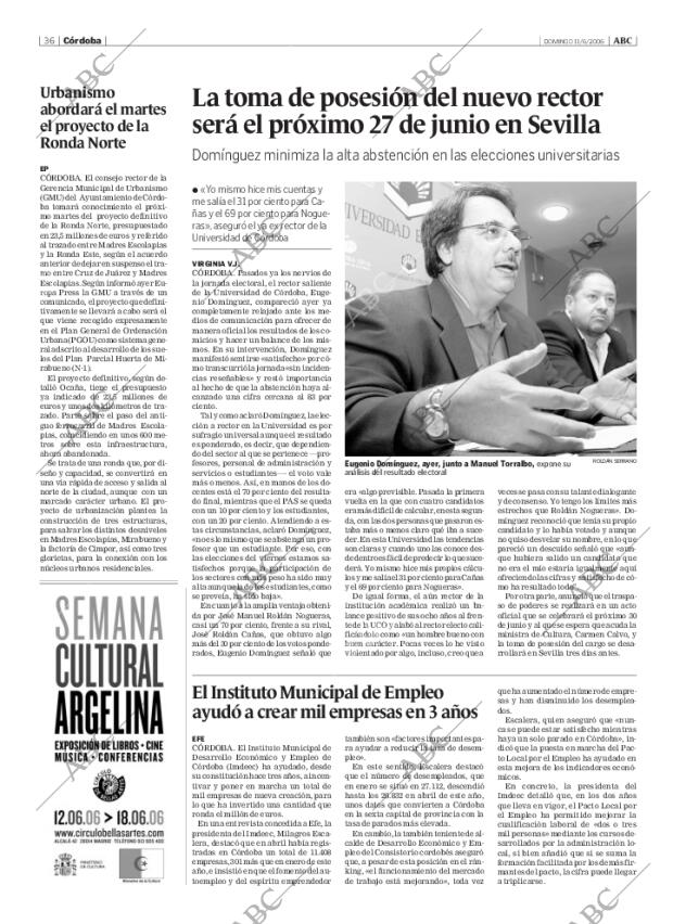 ABC CORDOBA 11-06-2006 página 36