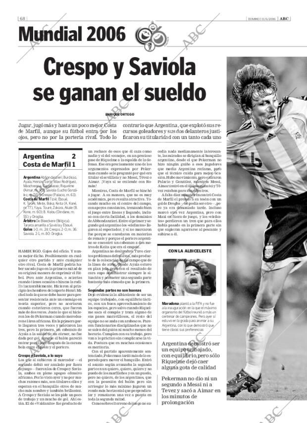 ABC CORDOBA 11-06-2006 página 88