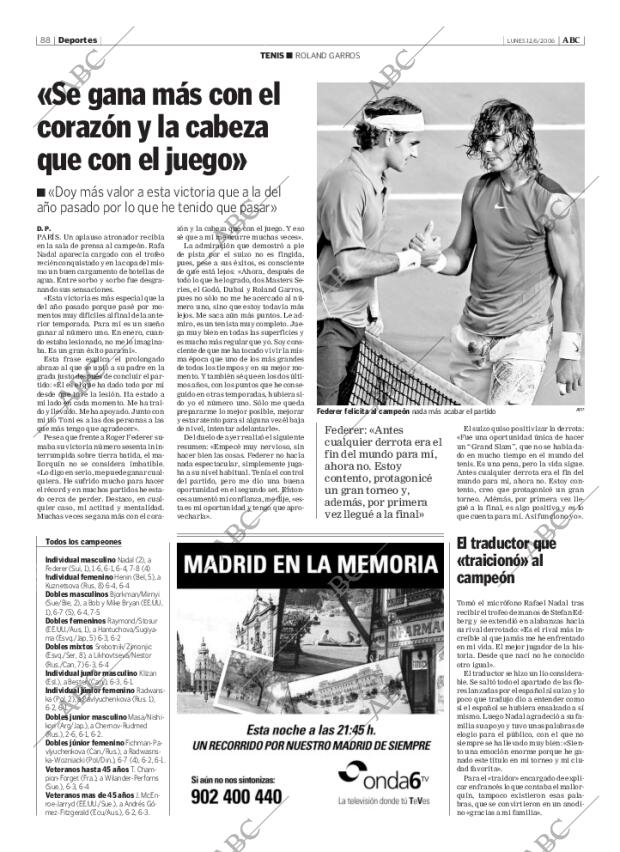 ABC CORDOBA 12-06-2006 página 88