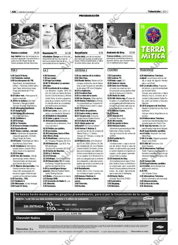 ABC CORDOBA 13-06-2006 página 103