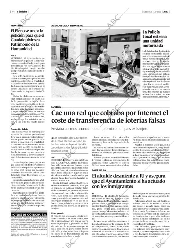 ABC CORDOBA 14-06-2006 página 44