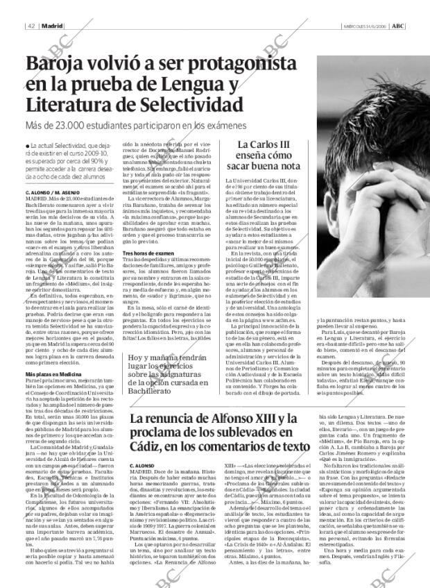 ABC MADRID 14-06-2006 página 42