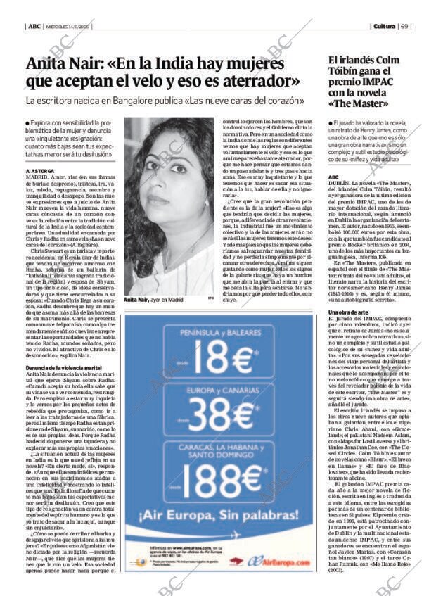 ABC MADRID 14-06-2006 página 69