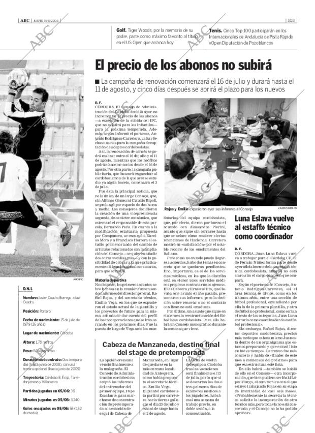 ABC CORDOBA 15-06-2006 página 103