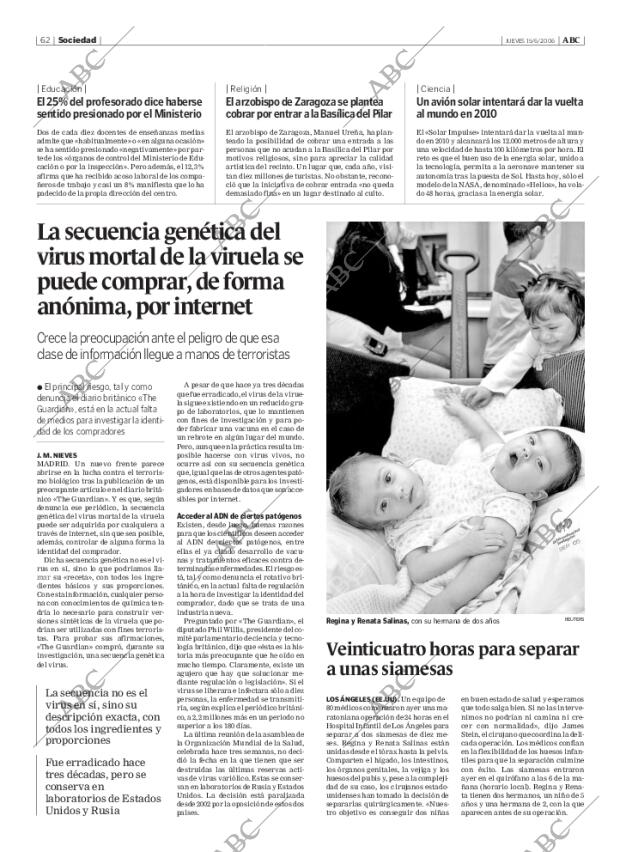ABC CORDOBA 15-06-2006 página 62