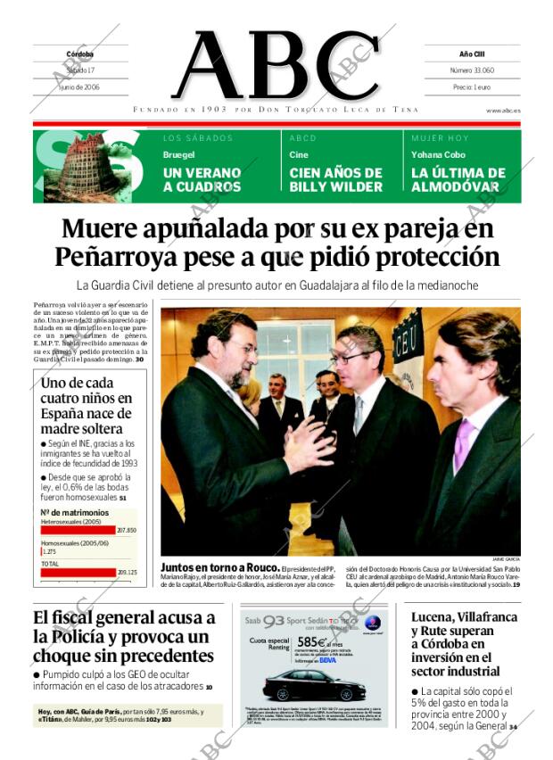 ABC CORDOBA 17-06-2006 página 1