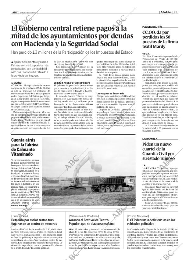 ABC CORDOBA 17-06-2006 página 43
