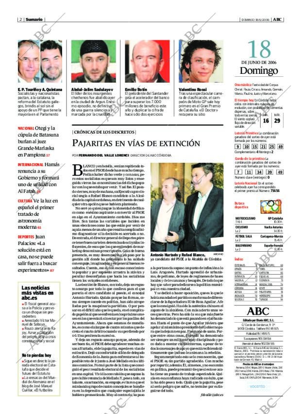 ABC CORDOBA 18-06-2006 página 2