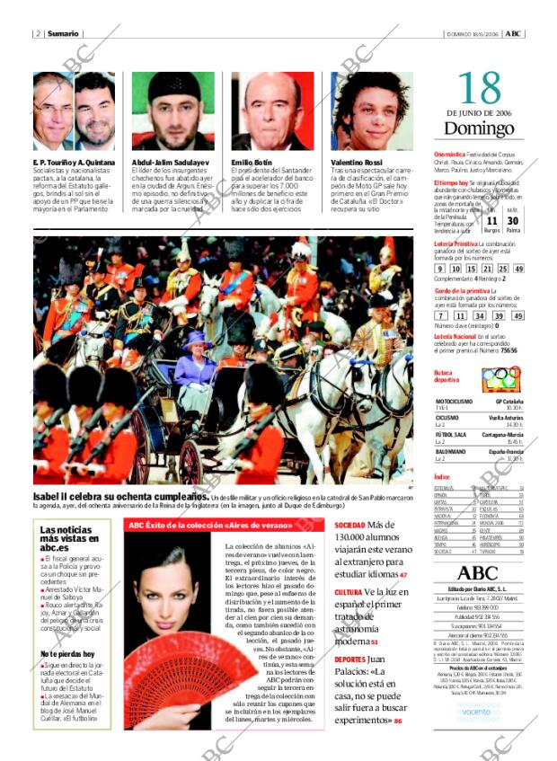 ABC MADRID 18-06-2006 página 2