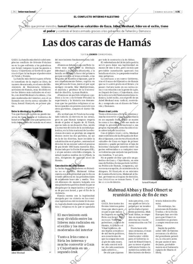 ABC MADRID 18-06-2006 página 26