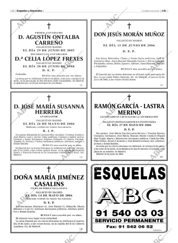 ABC MADRID 18-06-2006 página 86