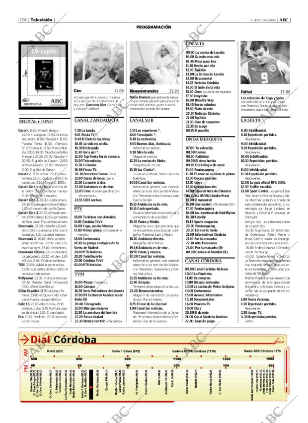 ABC CORDOBA 19-06-2006 página 106
