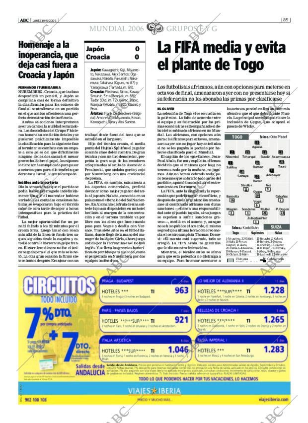 ABC CORDOBA 19-06-2006 página 85